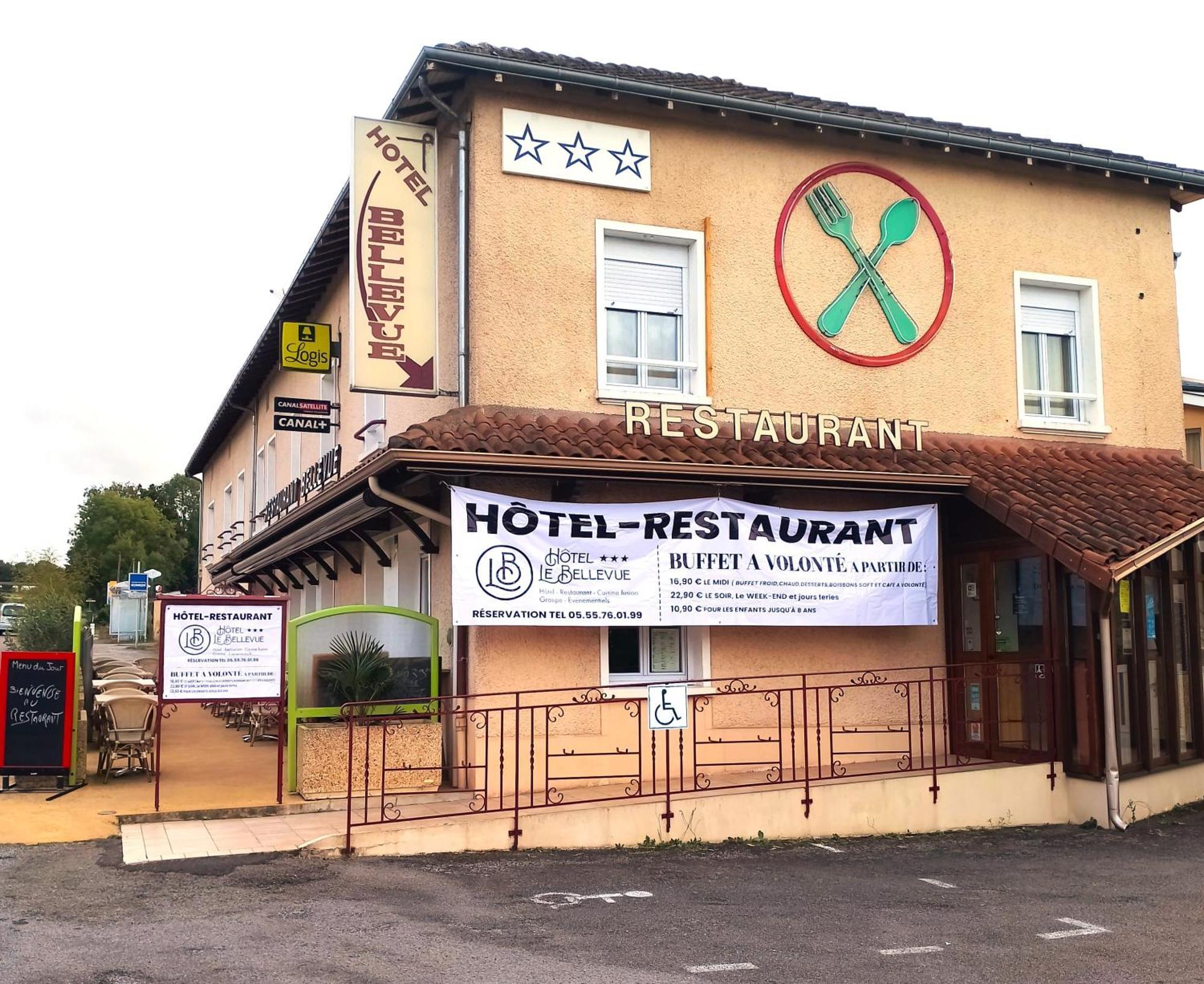 Hotel Le Bellevue Bessines-sur-Gartempe Exterior photo